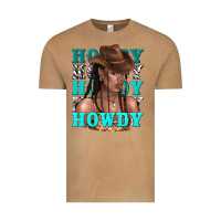 Vintage Camel howdy howdy black girl Vintage Tee - texasbilliewilder