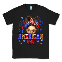 Black All American girl Classic Tee - Neo Western