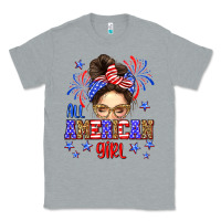 Heather Grey All American girl Classic Tee - Neo Western