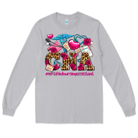 Moon Dust valentines day cna certified nursing assistant Long Sleeve Tee - AdoDesignShop