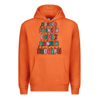 Carrot dasher dancer prancer vixer comet cupid donner bli Premium Hoodie - MaliasSmallBusiness