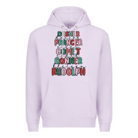 Lilac dasher dancer prancer vixer comet cupid donner bli Premium Hoodie - MaliasSmallBusiness