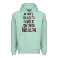 Seafoam dasher dancer prancer vixer comet cupid donner bli Premium Hoodie - MaliasSmallBusiness