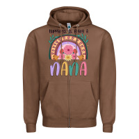 Chestnut happiness is being a nana Zipper Hoodie - JahusDesignShop