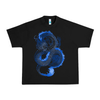 Black blue dragon Urban Heavy Tee - RanaPortraitStore