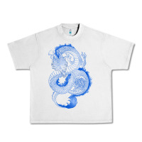 Lunar Rock blue dragon Urban Heavy Tee - RanaPortraitStore