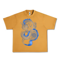 Peanut Butter blue dragon Urban Heavy Tee - RanaPortraitStore