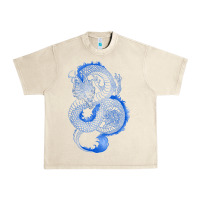 Sandshell blue dragon Urban Heavy Tee - RanaPortraitStore