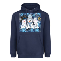Navy snowman tumbler Heavyweight Hoodie - AdoDesignShop