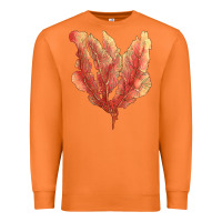 Carrot pink venus fan sea coral Premium Sweatshirt - LillyAllenDesigns