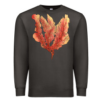 Smoke pink venus fan sea coral Premium Sweatshirt - LillyAllenDesigns