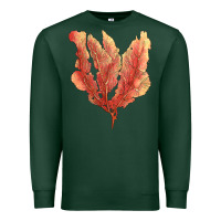 Sports Green pink venus fan sea coral Premium Sweatshirt - LillyAllenDesigns