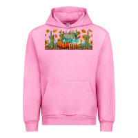 Fuchsia Pink welcome fall Urban Hoodie - BundleAndBundleShop