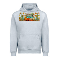 Heather Grey welcome fall Urban Hoodie - BundleAndBundleShop