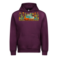 Mauve Wine welcome fall Urban Hoodie - BundleAndBundleShop