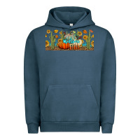 Pigment Midnight Navy welcome fall Urban Hoodie - BundleAndBundleShop