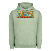Pigment Oil Green welcome fall Urban Hoodie - BundleAndBundleShop