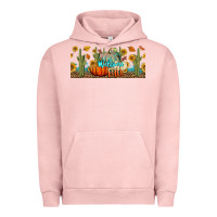 Pigment Salmon welcome fall Urban Hoodie - BundleAndBundleShop