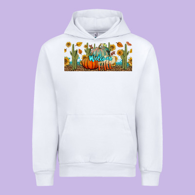 Welcome Fall Urban Hoodie Designed By Bundleandbundleshop