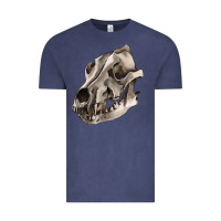 Vintage Denim Wolf skull Vintage Tee - RanaPortraitStore