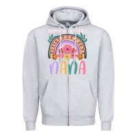 Heather Grey happiness is being a nana Zipper Hoodie - JahusDesignShop