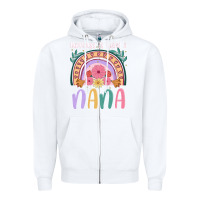 White happiness is being a nana Zipper Hoodie - JahusDesignShop