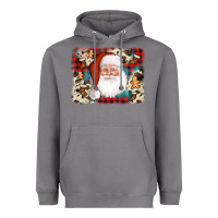 Storm cowhide santa cookie socks background Heavyweight Hoodie - AdoDesignShop