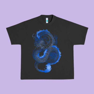 Urban Heavy Tee blue dragon