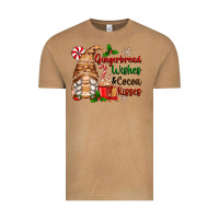 Vintage Camel gingerbread wishes and cocoa kisses Vintage Tee - Zillion Design Studio