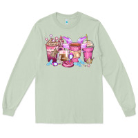 Matcha princess coffee cups Long Sleeve Tee - Zillion Design Studio