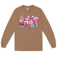 Toasted Coconut princess coffee cups Long Sleeve Tee - Zillion Design Studio
