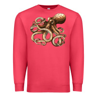 Cardinal octopus Premium Sweatshirt - LillyAllenDesigns