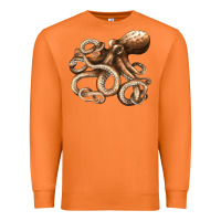 Carrot octopus Premium Sweatshirt - LillyAllenDesigns