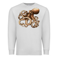 Dove Grey octopus Premium Sweatshirt - LillyAllenDesigns