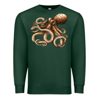 Sports Green octopus Premium Sweatshirt - LillyAllenDesigns