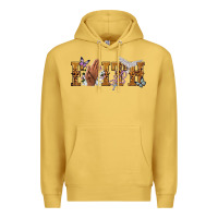 Antique Gold faith with praying hands Premium Hoodie - NancyCooperArtShop