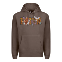 Coffee faith with praying hands Premium Hoodie - NancyCooperArtShop