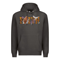 Smoke faith with praying hands Premium Hoodie - NancyCooperArtShop