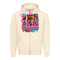 Sandshell tackle cancer Zipper Hoodie - AdoDesignShop