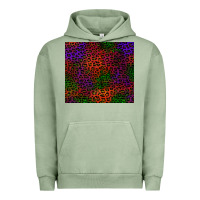 Pigment Oil Green halloween leopard Urban Hoodie - BundleAndBundleShop