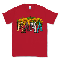 Red mama with sunflower Classic Tee - HRA Design Shop