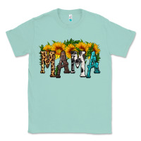Seafoam mama with sunflower Classic Tee - HRA Design Shop