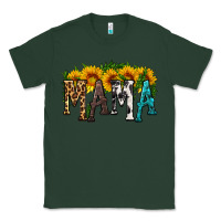 Sports Green mama with sunflower Classic Tee - HRA Design Shop