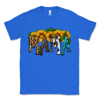 True Royal mama with sunflower Classic Tee - HRA Design Shop