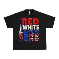 Black red white and pew pew pew Urban Heavy Tee - texasbilliewilder