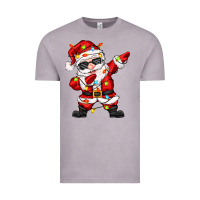 Vintage Zinc dabbing santa with christmas lights Vintage Tee - Zillion Design Studio