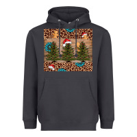 Smoke Christmas trees leopard Heavyweight Hoodie - AdoDesignShop