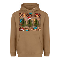 Toasted Coconut Christmas trees leopard Heavyweight Hoodie - AdoDesignShop