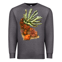 Charcoal Heather Coral Reef Premium Sweatshirt - LillyAllenDesigns