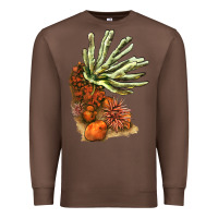 Chestnut Coral Reef Premium Sweatshirt - LillyAllenDesigns